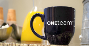OneTeam coffee cup