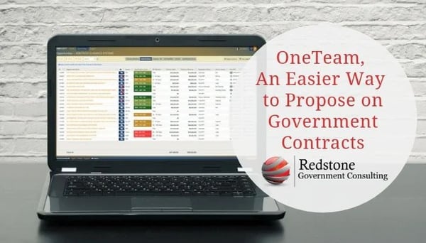 RGCI-OneTeam An Easier Way to Propose on Government Contracts